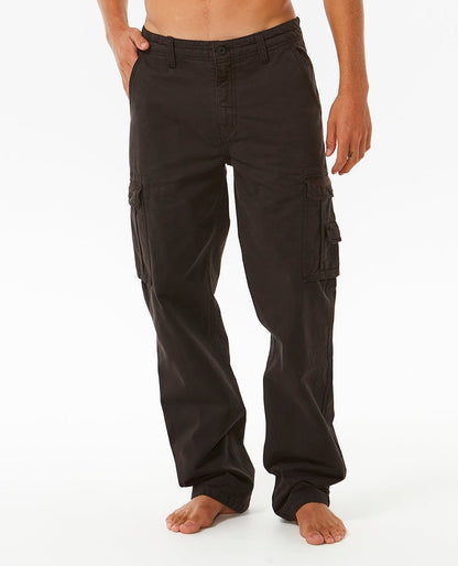 Rip Curl Classic Surf Trail Cargo Pant Washed Black