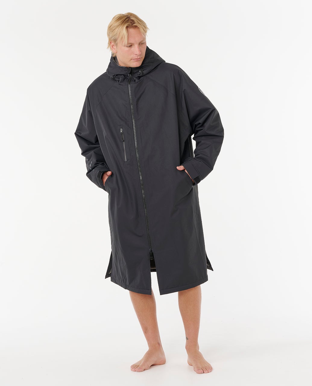Rip Curl Surf Series Poncho invernale Black/White