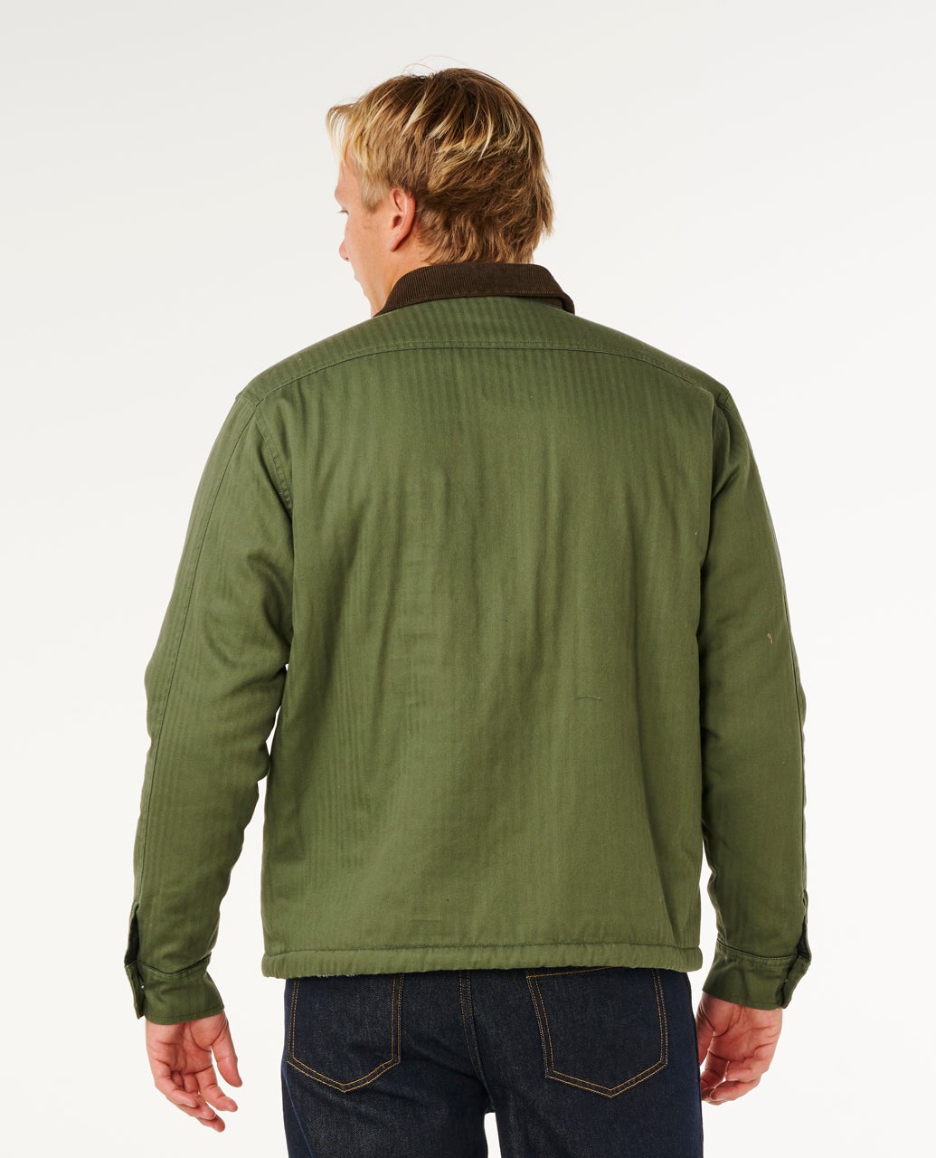 Rip Curl Premium Surf Sherpa Giacca Dark Olive