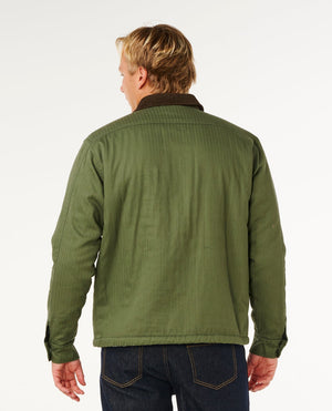 Rip Curl Premium Surf Sherpa Giacca Dark Olive