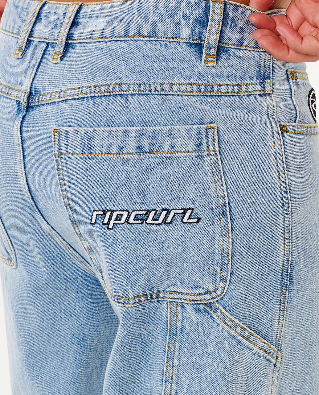 Rip Curl Nu Dose Denim Pant Washed Blue