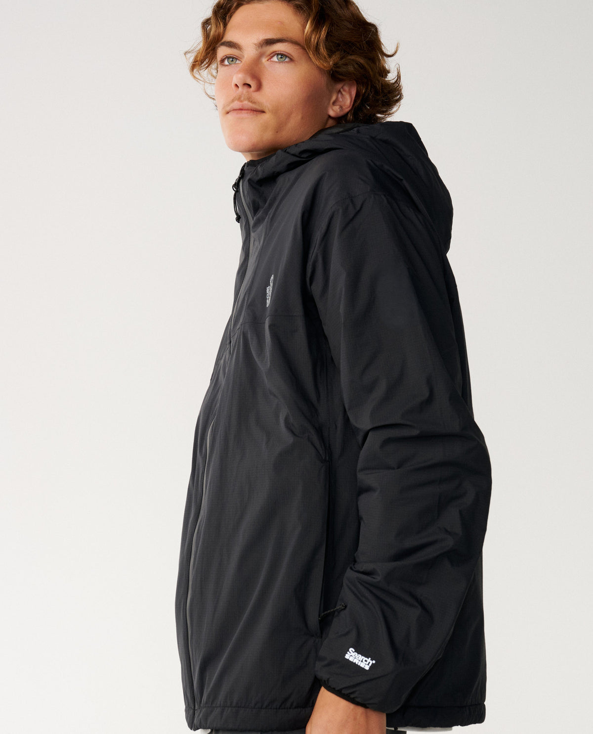 Rip Curl Search Series Packable Puffer Giacca Black