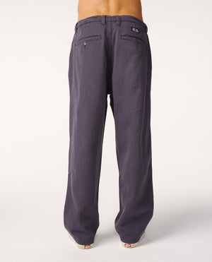Rip Curl Disorder Twill Pant Washed Black