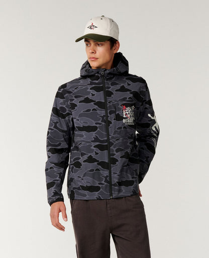 Rip Curl Eddie Would Go Spray Giacca Black/Grey