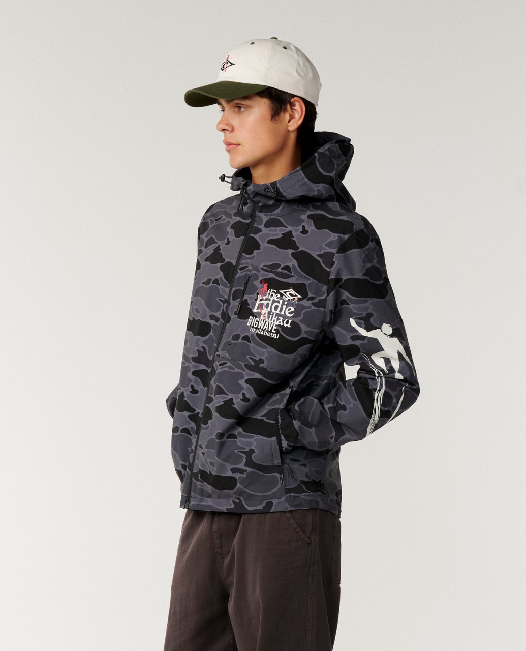 Rip Curl Eddie Would Go Spray Giacca Black/Grey
