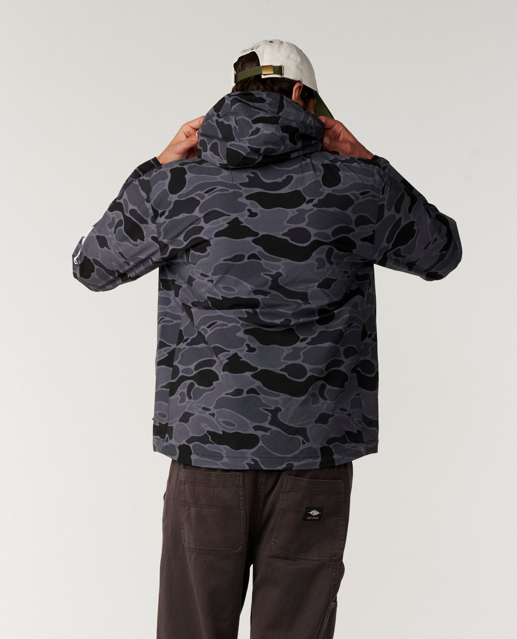 Rip Curl Eddie Would Go Spray Giacca Black/Grey