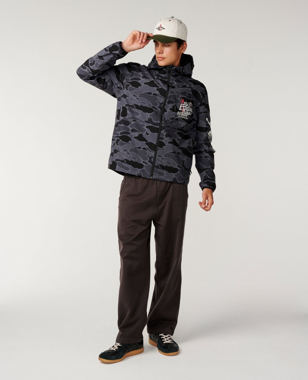 Rip Curl Eddie Would Go Spray Giacca Black/Grey