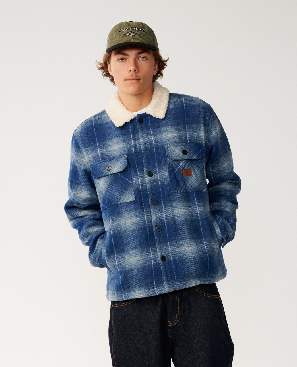 Rip Curl Classic Surf Bells Sherpa Giacca Navy