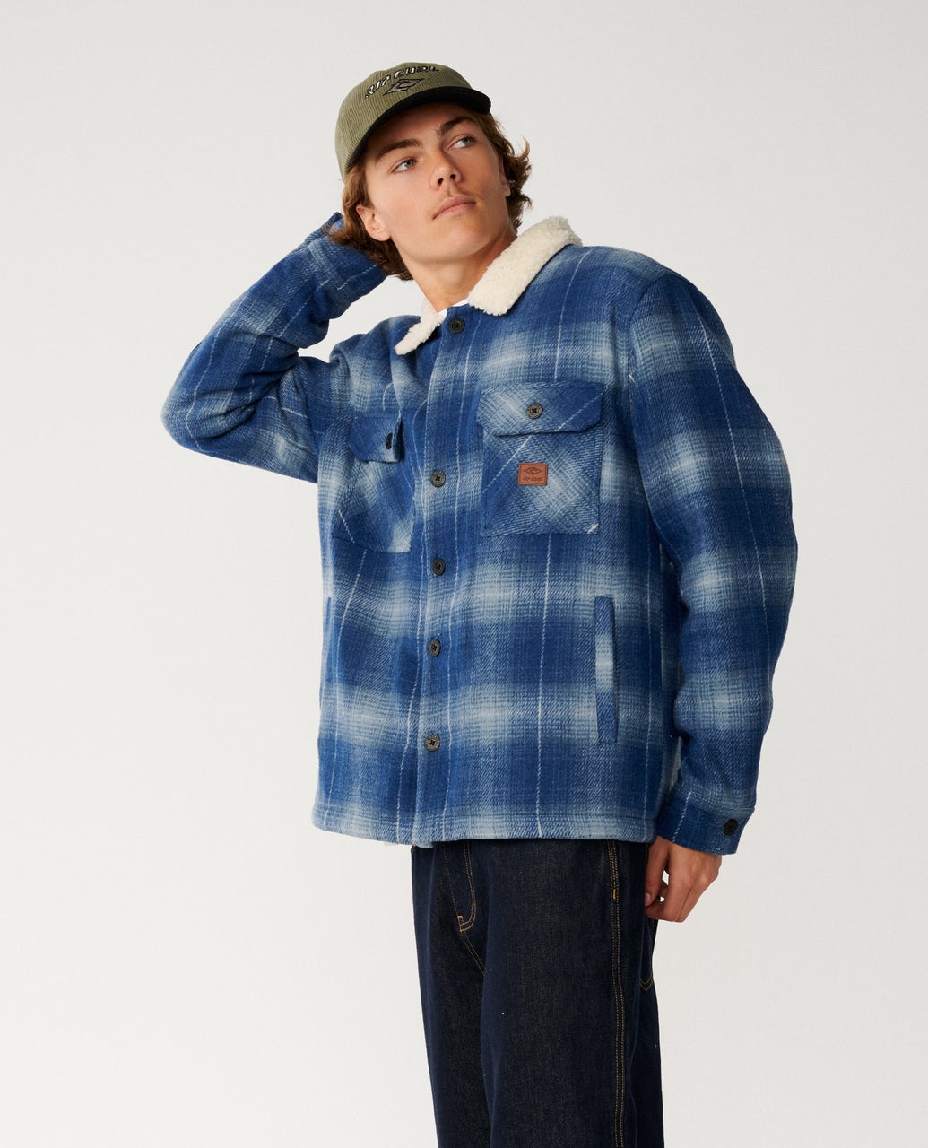 Rip Curl Classic Surf Bells Sherpa Giacca Navy