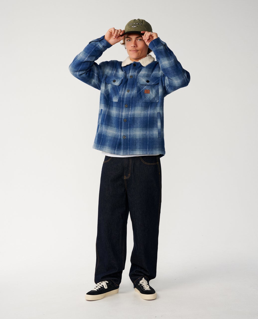 Rip Curl Classic Surf Bells Sherpa Giacca Navy