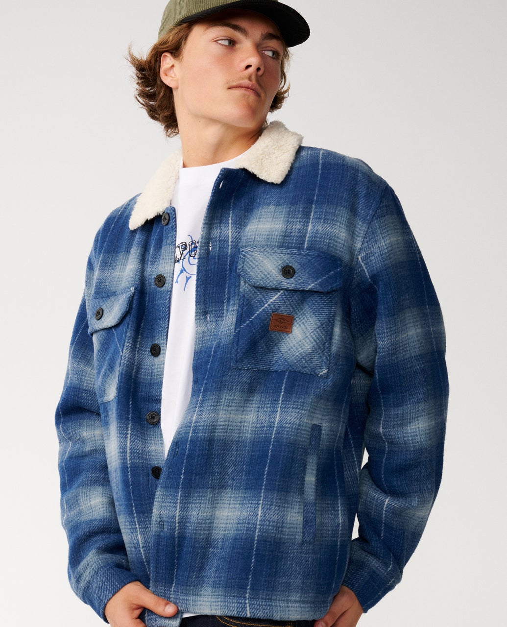 Rip Curl Classic Surf Bells Sherpa Giacca Navy