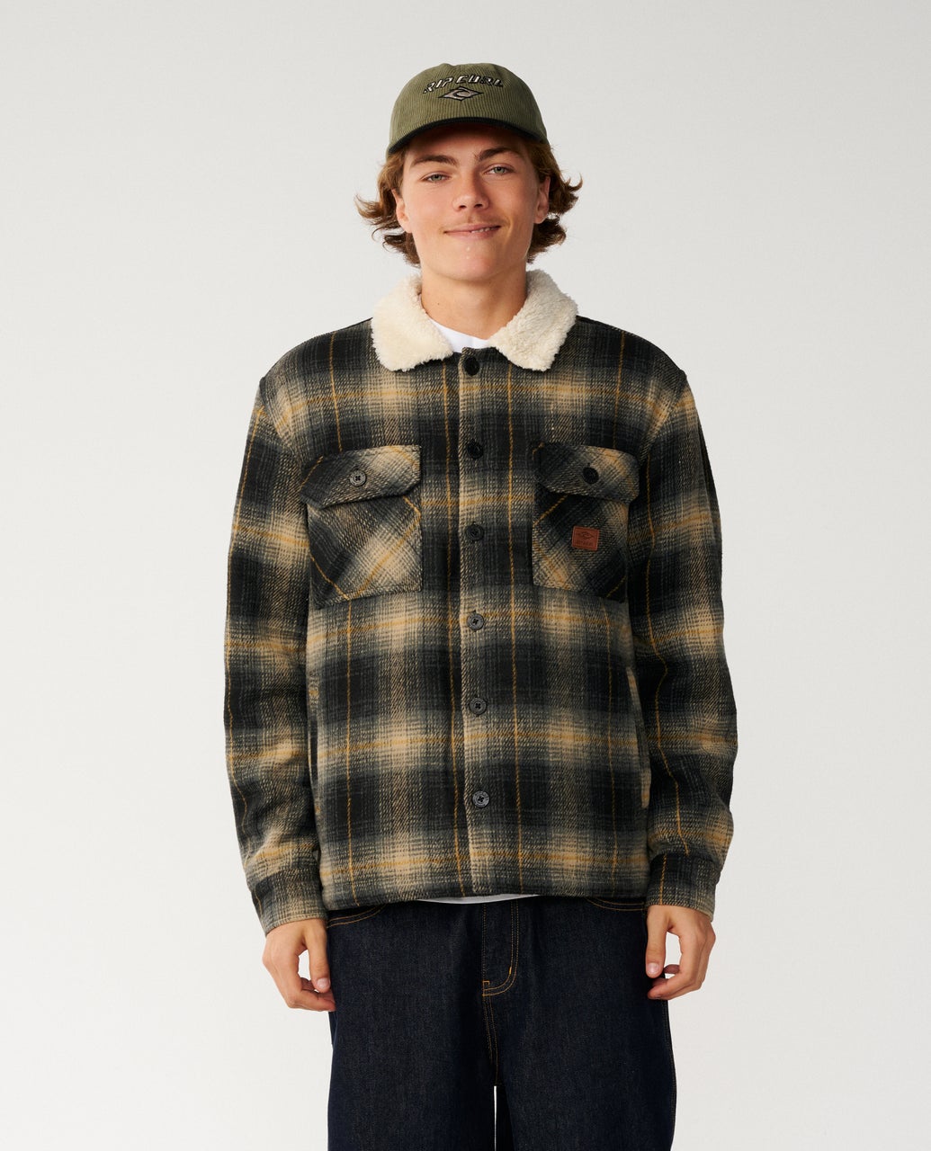 Rip Curl Classic Surf Bells Sherpa Giacca Black