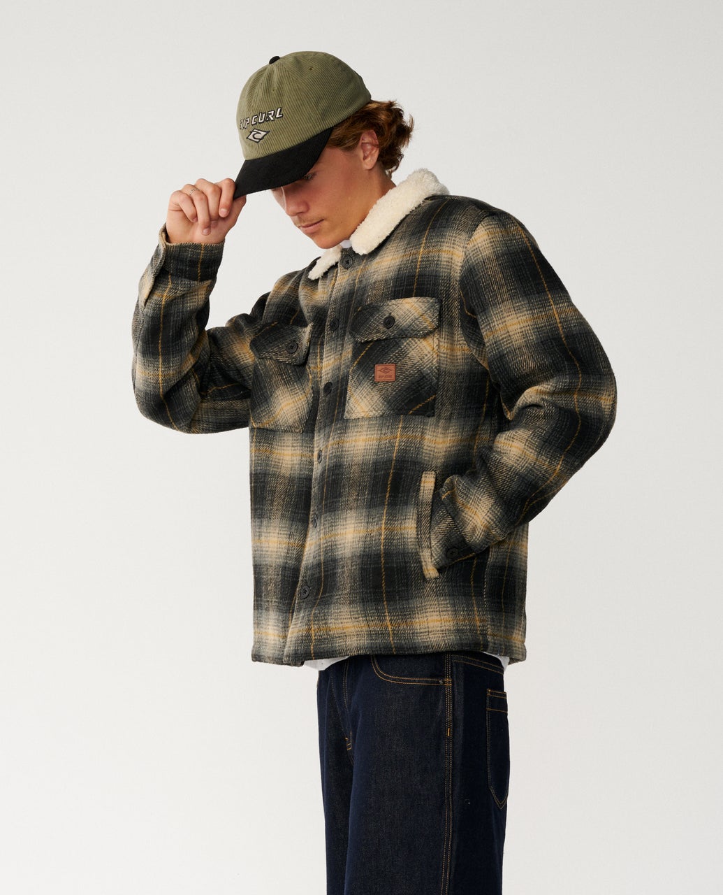 Rip Curl Classic Surf Bells Sherpa Giacca Black