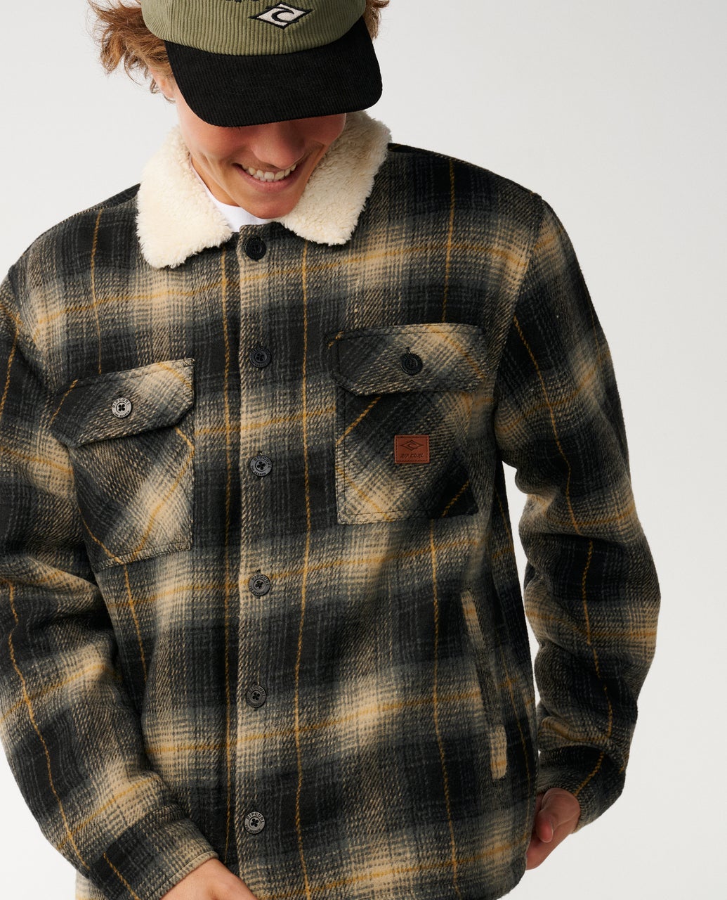 Rip Curl Classic Surf Bells Sherpa Giacca Black