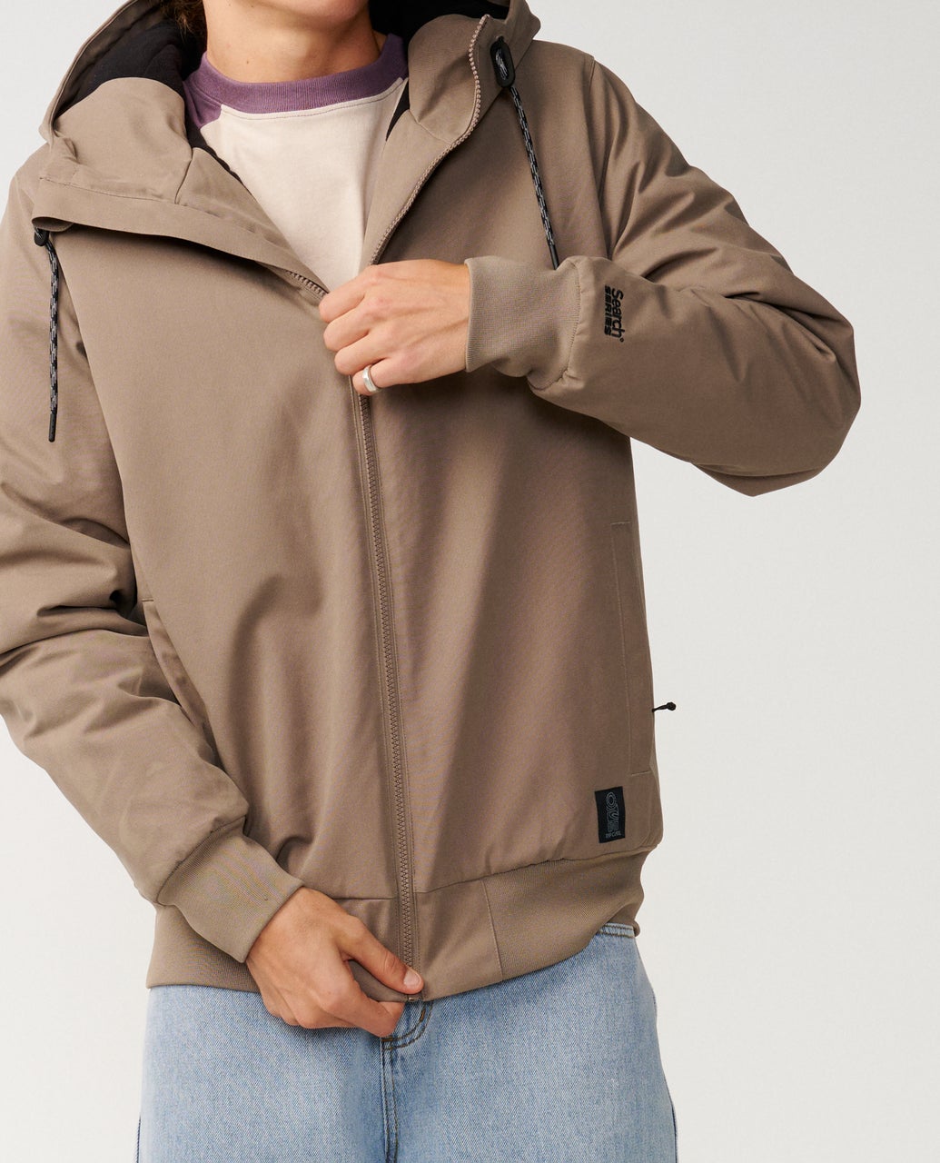 Rip Curl Search Series One Shot 5K/5K Giacca Walnut