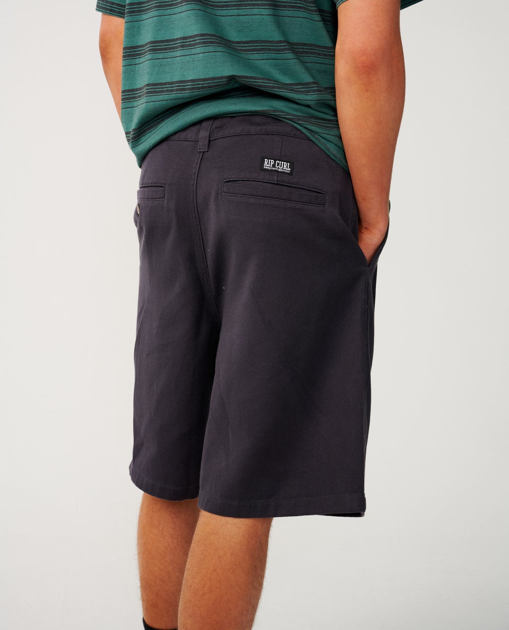 Rip Curl Disorder Twill Walkshort Washed Black