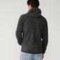 Rip Curl Departed Felpa con zip in pile polare Charcoal Grey