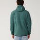 Rip Curl Departed Felpa con zip in pile polare Muted Green