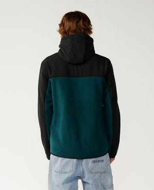 Rip Curl Anti Series Search Panelled Felpa con zip Blue Green
