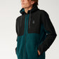 Rip Curl Anti Series Search Panelled Felpa con zip Blue Green