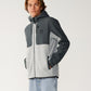 Rip Curl Anti Series Search Panelled Felpa con zip Charcoal Grey