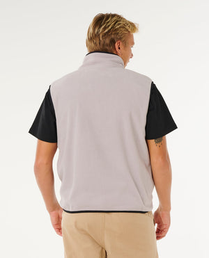 Rip Curl Search Gilet in pile polare con zip Stone