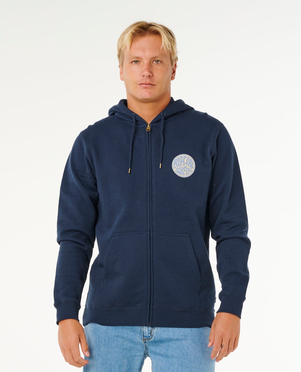 Rip Curl Streamline Felpa con cappuccio e zip Dark Navy