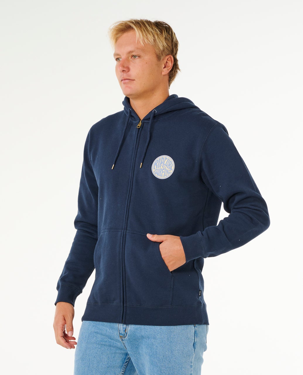 Rip Curl Streamline Felpa con cappuccio e zip Dark Navy