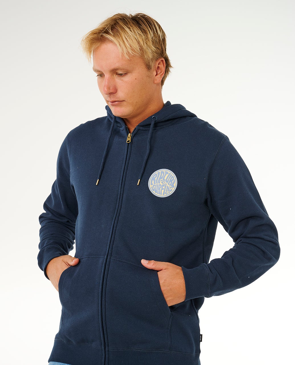 Rip Curl Streamline Felpa con cappuccio e zip Dark Navy