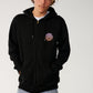 Rip Curl Wettie Passage Icon Felpa con zip (girocollo) Black