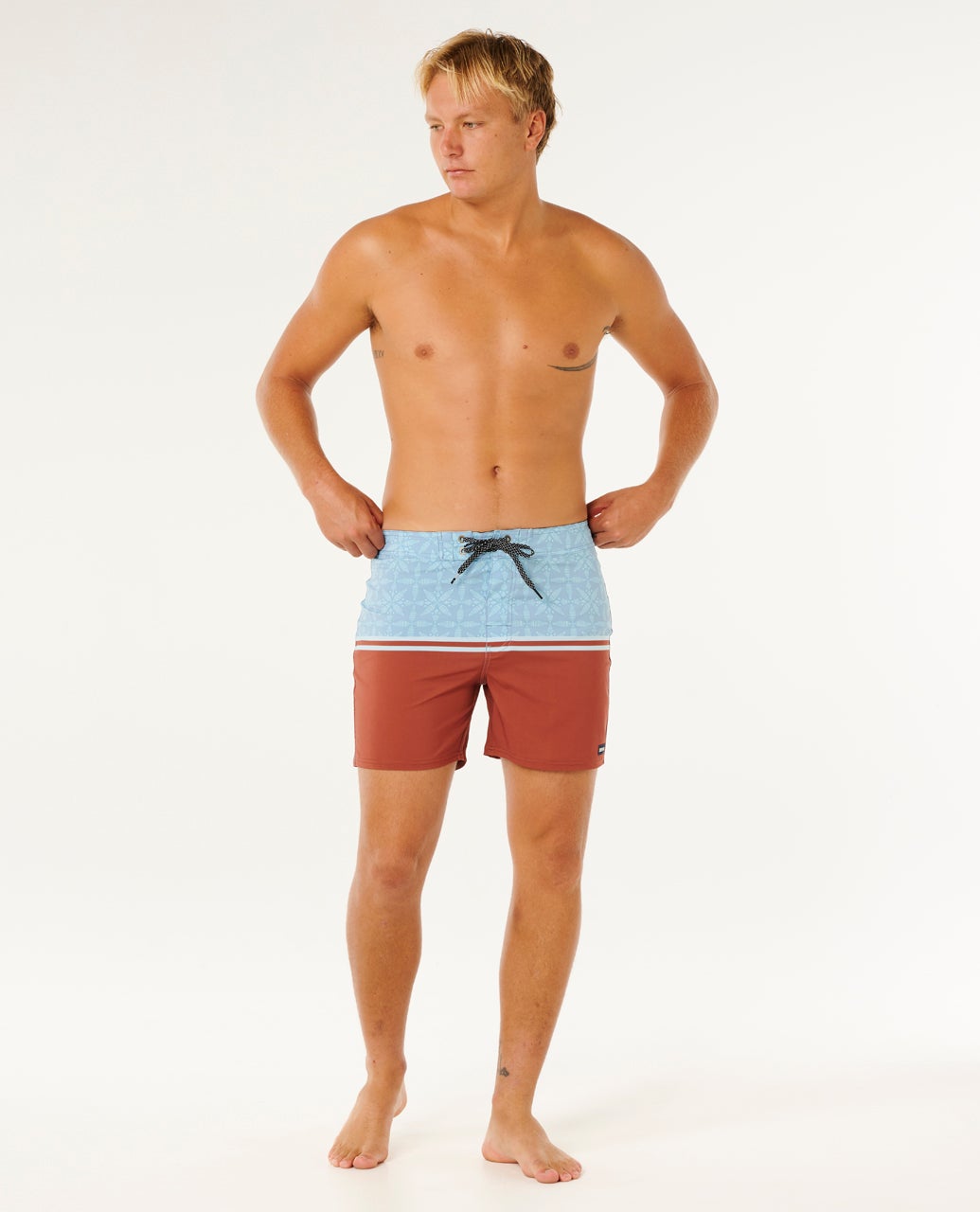 Rip Curl Mirage Pacific Rinse Retro 16" Boardshort Baked Clay