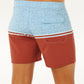 Rip Curl Mirage Pacific Rinse Retro 16" Boardshort Baked Clay