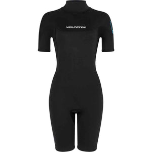 Rental Shorty 2/2 FL BZ C1 Schwarz Donna/Woman