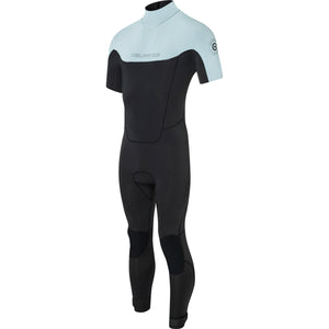 NP Rise 3/2 Steamer S/L FL Back Zip Black / Light Grey