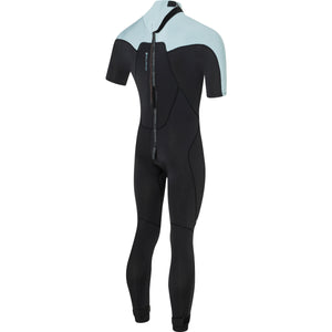 NP Rise 3/2 Steamer S/L FL Back Zip Black / Light Grey