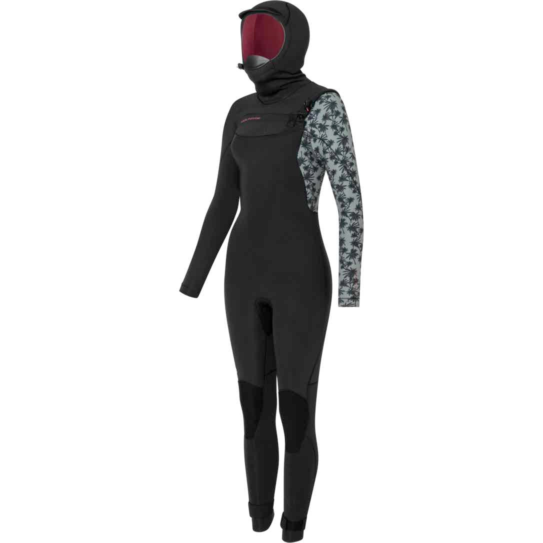 Vamp 5/4 Hooded GBS FZ C3 Anthrazit / Palm Woman 