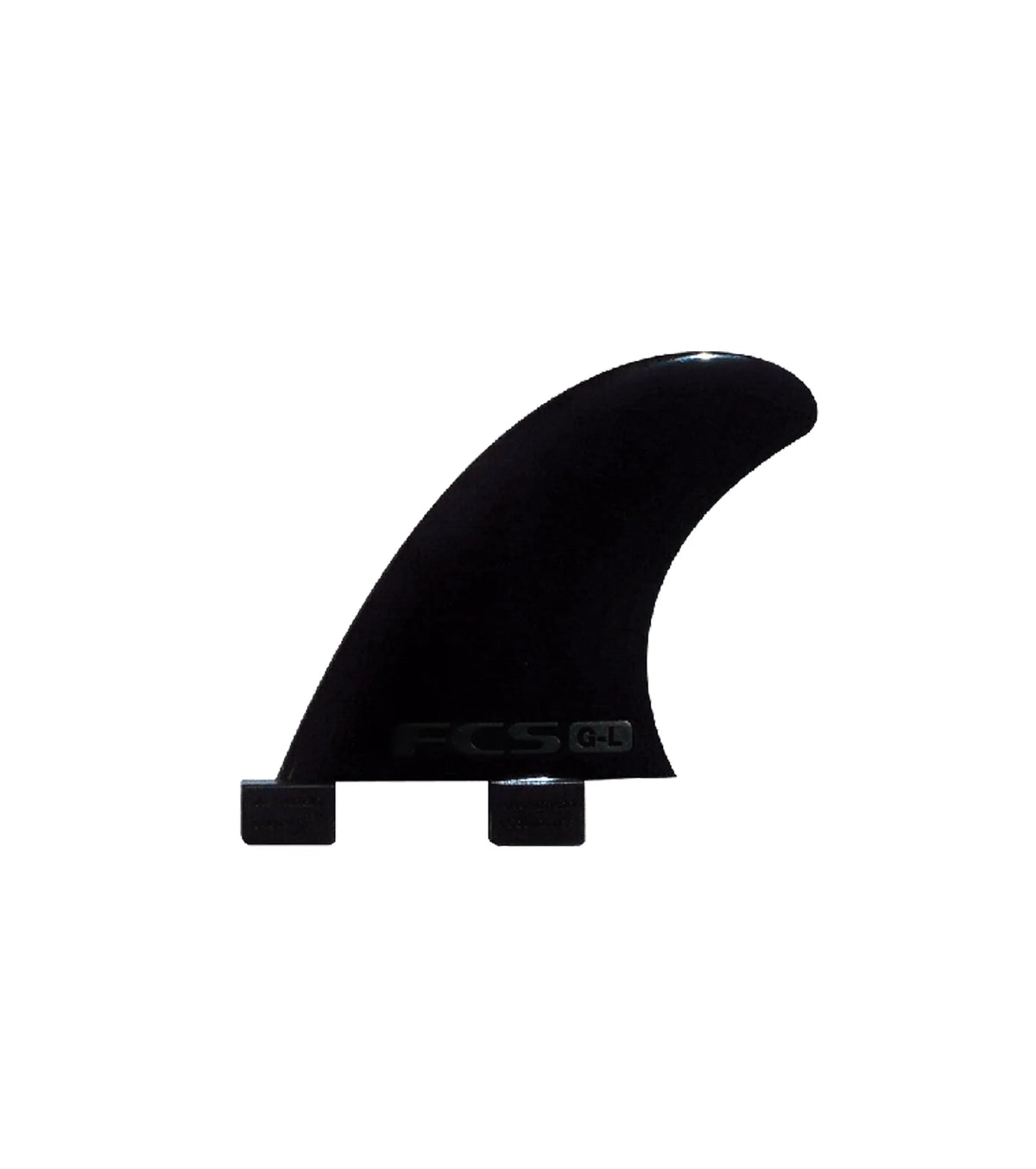 FCS GL Side Fins Natural Glass Flex Sidebite Fins with Fin Key