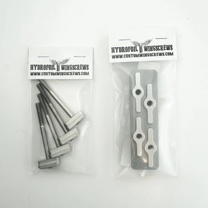 Hydrofoil <tc>Wing</tc>schrauben Assist MAX <tc>Wing</tc>mutternsatz M7