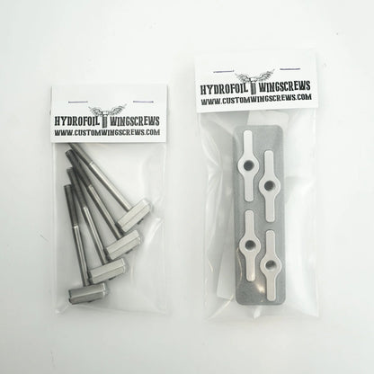 Hydrofoil <tc>Wing</tc>schrauben Assist MAX <tc>Wing</tc>mutternsatz M7