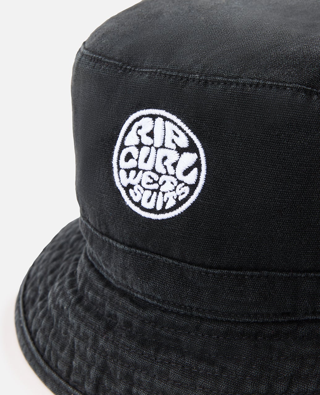 Rip Curl Wetty Icon Cappello a secchiello Black