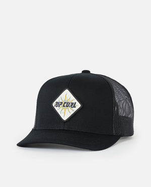 Rip Curl Custom Badge Trucker Black