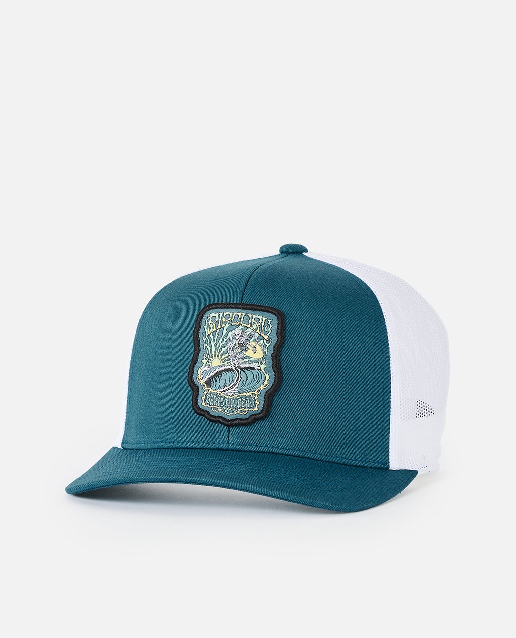Rip Curl Custom Badge Trucker Dusty Jade