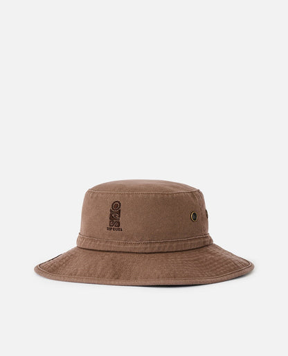 Rip Curl Search Series Wide Brim Cappello Walnut