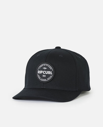 Rip Curl Stapler 2.0 Snapback Cappellino Black