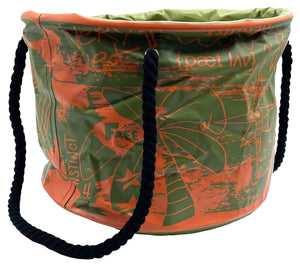 Patlove Changing Bucket Kaki Orange