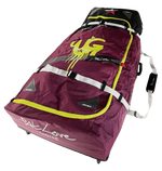 Patlove Foil Travel Bag with Wheels Purple