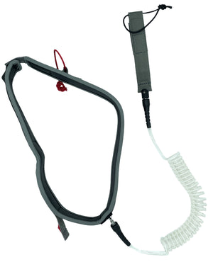 Sideon Wing Waist Leash Grey