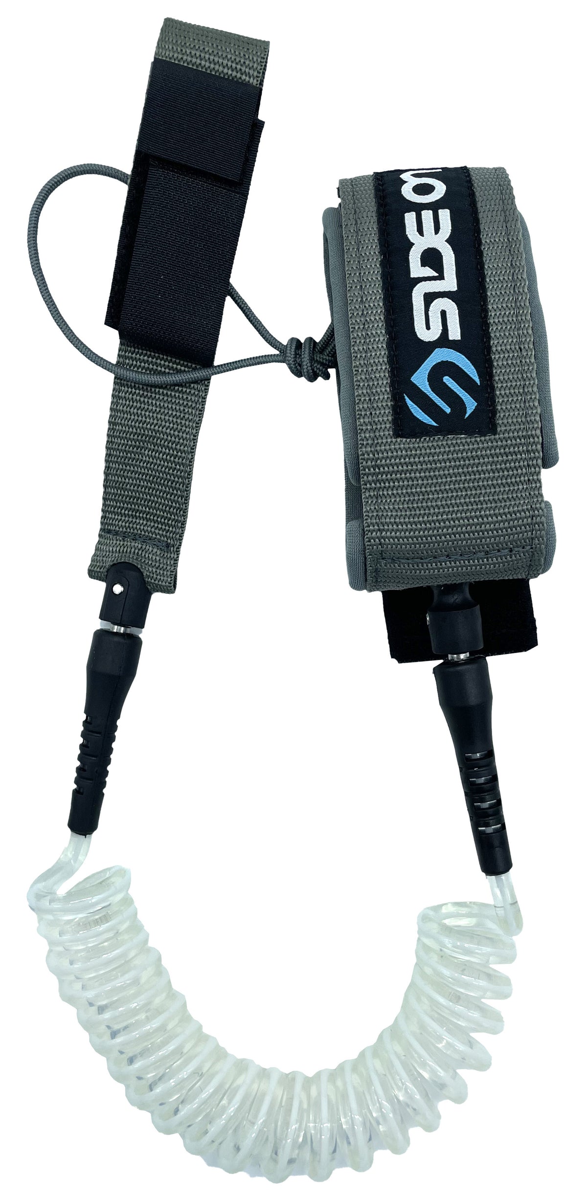 Sideon Wing Wrist Leash 5' Grey
