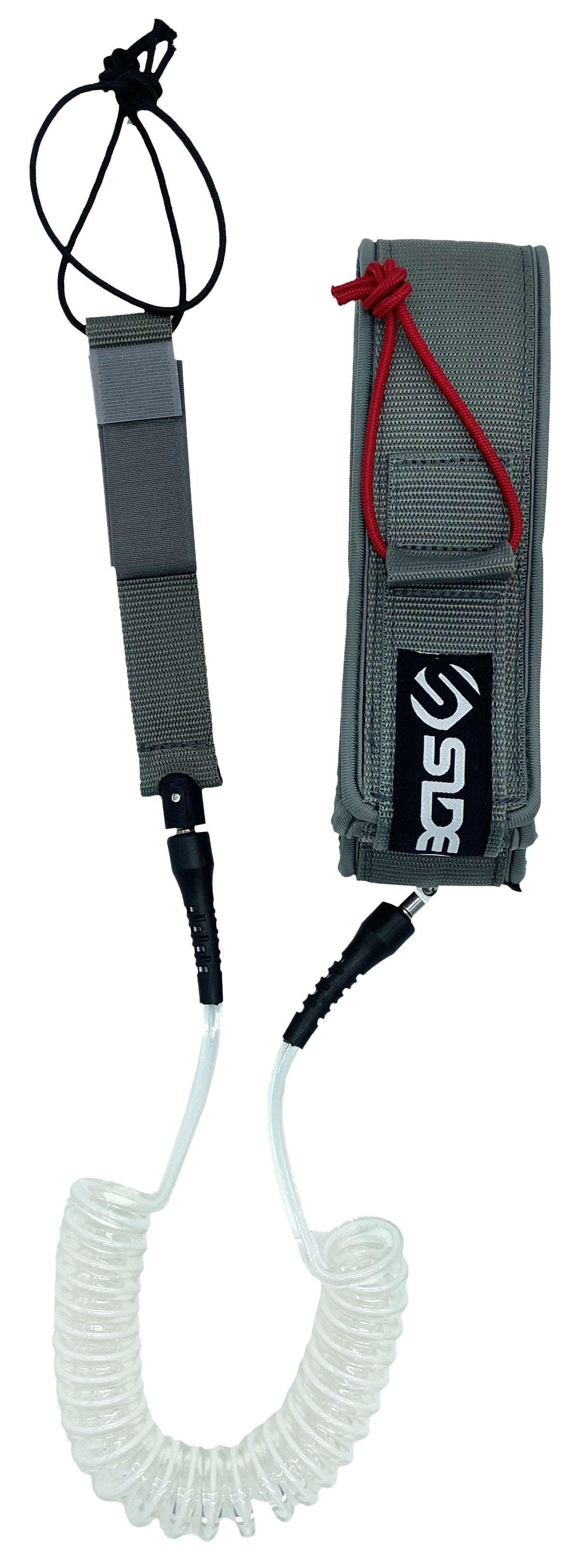 Sideon Wing Wrist Leash 5' Grey