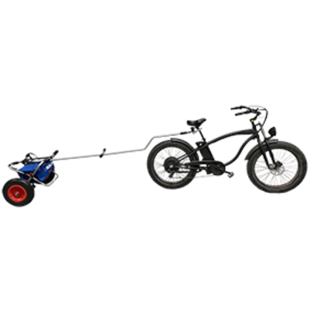 Trolley con Barra + Sacca + Attacco Bici – Carrello per Tavole Lunghe